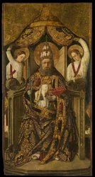 Heiliger Petrus auf dem Thron